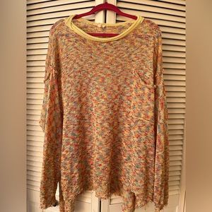 Dressed in Lala Sunny Days Distressed Knit